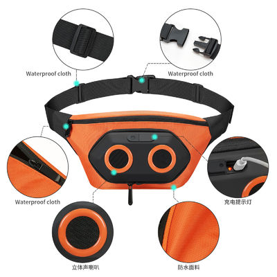 Presidente ajustable al aire libre Stereoc de Fanny Pack Waterproof Rechargeable With Bluetooth