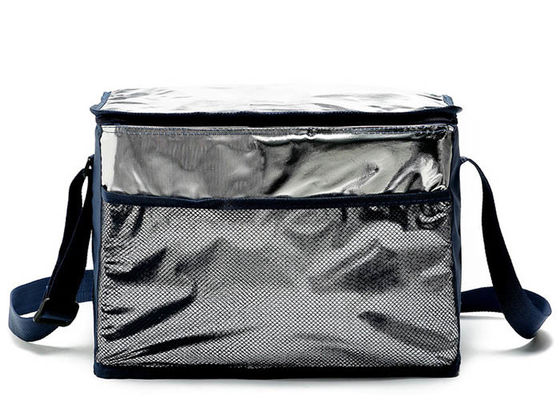 El papel de aluminio verde aisló la correa de Tote Lunch Bag With Shoulder