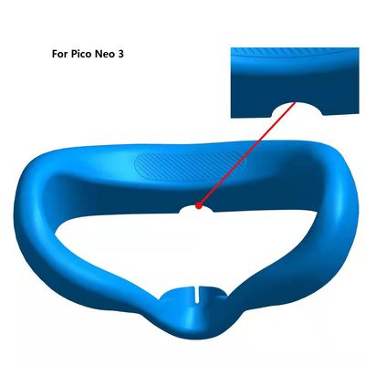 Cubierta higiénica cómoda facial de la cara de la máscara de ojo del silicón de la cubierta de la cara de la piel de la protección del silicón   para accesorios neos de Pico los 3 VR