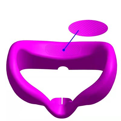 Cubierta higiénica cómoda facial de la cara de la máscara de ojo del silicón de la cubierta de la cara de la piel de la protección del silicón   para accesorios neos de Pico los 3 VR
