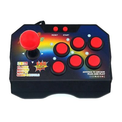16 mordió 145 incorporados Arcade Game Retro Joystick Video que las videoconsolas embolsan los ABS consuelan al regulador Console sistema de pesos americano del palillo de los jugadores