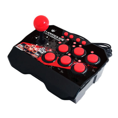 El precio al por mayor 4 in-1 Arcade Station retro USB ató con alambre los juegos de For Android TV del regulador de la palanca de mando del juego del palillo del eje de balancín que luchaban