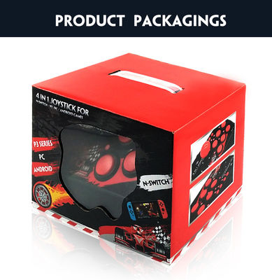 El precio al por mayor 4 in-1 Arcade Station retro USB ató con alambre los juegos de For Android TV del regulador de la palanca de mando del juego del palillo del eje de balancín que luchaban