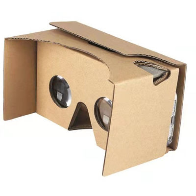 vidrios de la realidad virtual VR de las auriculares 3D de la cartulina de la fácil instalación del precio de fábrica para el vídeo y el juego del vr 2,0 de la cartulina de Google