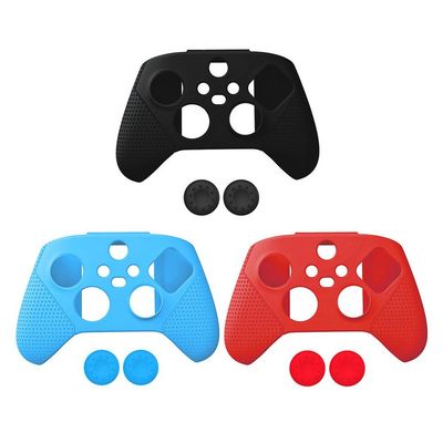 2021 accesorios antirresbaladizos del juego de la serie X S de Shell Controller Skin For Xbox de la cubierta de la manija de la nueva funda protectora al por mayor del silicón