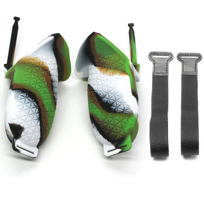 Venta caliente 2in1 Kit Silicone Cover Knuckle Strap para el apretón de Protective Case Handle del regulador del tacto de la búsqueda 2 VR de Oculus para la búsqueda 2