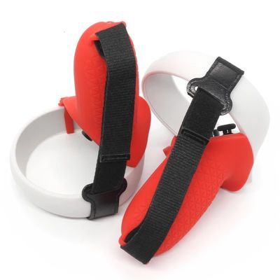 Venta caliente 2in1 Kit Silicone Cover Knuckle Strap para el apretón de Protective Case Handle del regulador del tacto de la búsqueda 2 VR de Oculus para la búsqueda 2