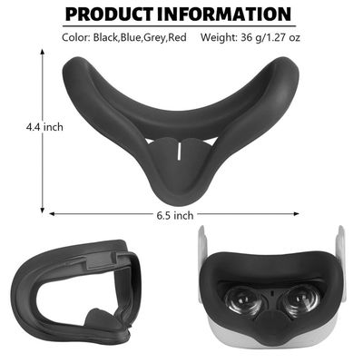 Venda cómoda durable de la cubierta de silicona al por mayor para los accesorios de la máscara VR de la cubierta de silicona y de ojo del silicón de la búsqueda 2 de Oculus