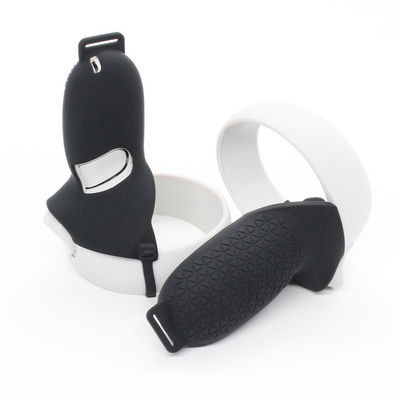 Para el apretón de la manija de las auriculares de la funda protectora VR de Silicone Cover Skin del regulador del tacto de la búsqueda 2 VR de Oculus para los accesorios de la búsqueda 2 de Oculus