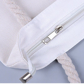 Bolso de la playa de las compras del algodón de los bolsos de compras de la mujer de los bolsos de High Capacity Canvas del fabricante