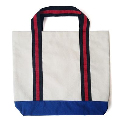 Bolso de la playa de las compras del algodón de los bolsos de compras de la mujer de los bolsos de High Capacity Canvas del fabricante