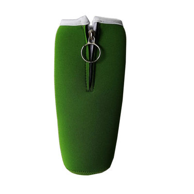 Bolso de enfriamiento modificado para requisitos particulares de la Vino-botella del refrigerador del bolso del congelador de la botella de vino del neopreno del portador del tenedor el 1/2 de la cerveza portátil de las botellas del tamaño