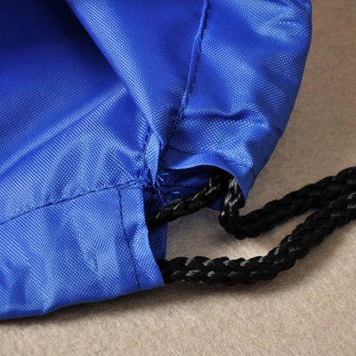 Bolso de lazo impermeable colorido del poliéster 210D mini   Bolsillo de la bolsa del plegamiento del bolso del manojo del lazo para el regalo