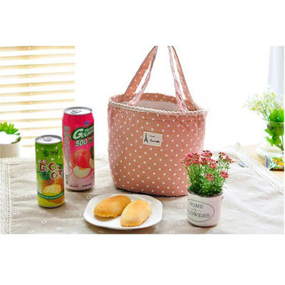 Precioso de alta calidad   bolso aislado portátil del almuerzo   una comida campestre más fresca de la bolsa de la escuela reutilizable aisló el bolso para la entrega de la comida