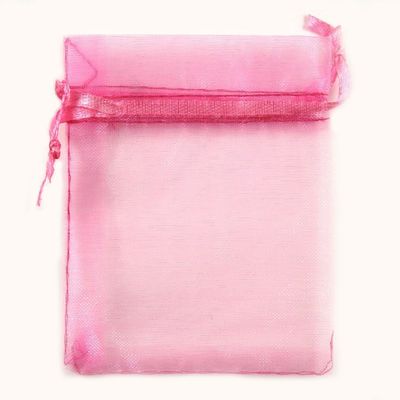 bolso barato hermoso del joyero de la bolsa del regalo del bolso de lazo de la organza del regalo del precio de fábrica