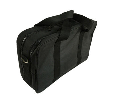 Bolso directo del maquillaje del viaje del bolso del ordenador portátil de la cartera del ordenador portátil de la fábrica con la correa de la manija y de hombro