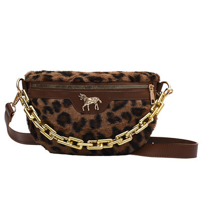 Diseñador de sexo femenino Handbags del bolso del pequeño de la moda del bolso de la espera de las mujeres mullidas de la piel de las lanas de los corderos de la felpa invierno de la tela