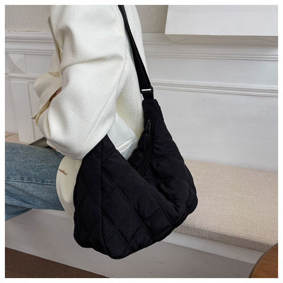 Bolso ligero del axila del hombro del bolso de la bola de masa hervida de las mujeres de la bolsa de mensajero del invierno pequeño
