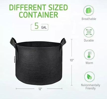 Protec ambiental respirable de la producción fronteriza y de la germinación rápida al por mayor del bolso del cultivo de la protección del medio ambiente