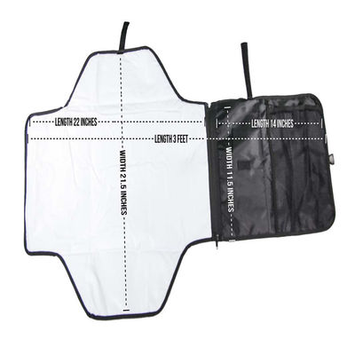 Fabricantes de viaje conveniente impermeable y a prueba de humedad al por mayor fronterizo del cojín del pañal del cojín del pañal del bebé