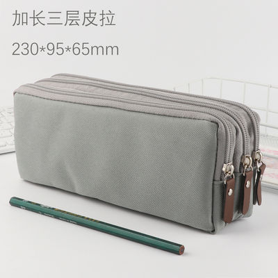 Los estudiantes del bolso de Pen Case Supplies Pencil Storage de la escuela de la caja de lápiz de la capacidad grande dibujan a lápiz las cajas Pen Box Pouch Stationery grande