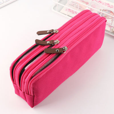 Los estudiantes del bolso de Pen Case Supplies Pencil Storage de la escuela de la caja de lápiz de la capacidad grande dibujan a lápiz las cajas Pen Box Pouch Stationery grande