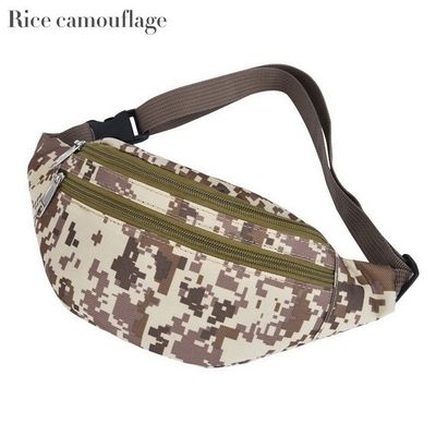 El bolso femenino modificado para requisitos particulares de la cintura sirve el bolso Fanny Pack Men Waist Pack unisex del pecho de la moda de la marca de la correa que los bolsos del vientre fruncen