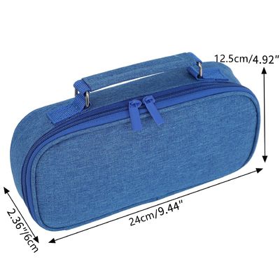 La bolsa grande grande del lápiz de la capacidad de la caja de lápiz del OEM Oxford para las muchachas adolescentes de los muchachos enseña a estudiantes
