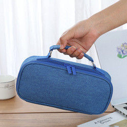 La bolsa grande grande del lápiz de la capacidad de la caja de lápiz del OEM Oxford para las muchachas adolescentes de los muchachos enseña a estudiantes