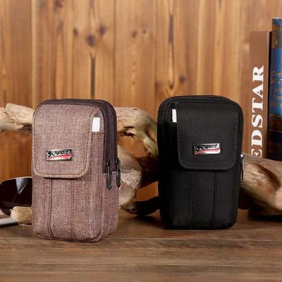 Cartera multi 2022 del clip de la correa de la bolsa de la cintura del teléfono de la función de 6,5 pulgadas del precio de fábrica del bolso impermeable del teléfono celular para el hombre