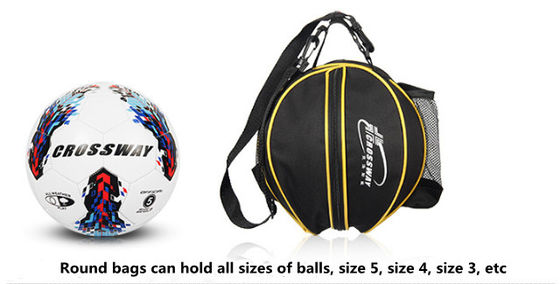 La ronda portátil del bolso de la mochila del almacenamiento del voleibol del fútbol del bolso de la bola del deporte del precio de fábrica forma las mochilas de la correa de hombro