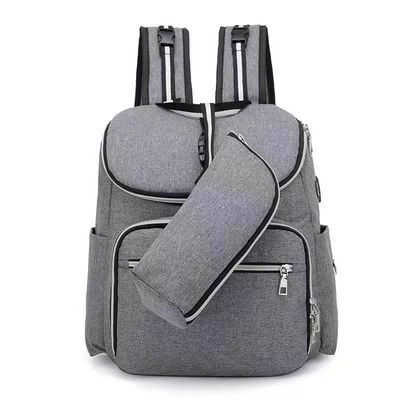 Cargador USB infantil de Mami Mummy Bag With de la mochila del pañal del bebé 2 In1