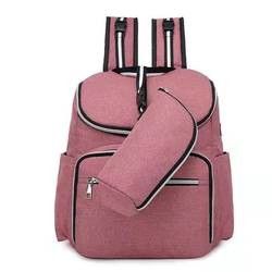 Cargador USB infantil de Mami Mummy Bag With de la mochila del pañal del bebé 2 In1