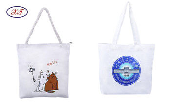 La fábrica que se especializa en la producción de bolso respetuoso del medio ambiente del algodón del bolso del regalo del bolso que hace compras se puede utilizar en varias ocasiones