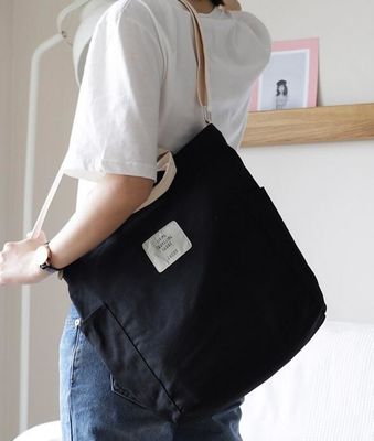 Las mujeres de lujo de la lona de la cremallera coreana del bolso empaquetan el totalizador simple femenino de la impresión de la letra del bolso de Women Messenger Bag del diseñador