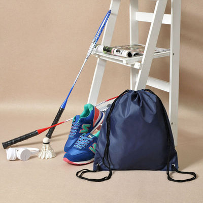 La mochila de nylon del bolso de lazo del almacenamiento del gimnasio que monta los zapatos viste la bolsa del viaje de la ropa interior del lavadero