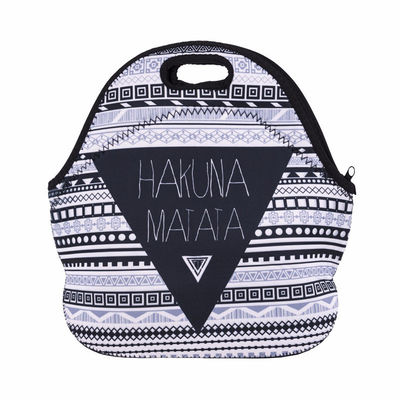 Bolso de encargo del almuerzo escolar del neopreno para mantener la comida caliente