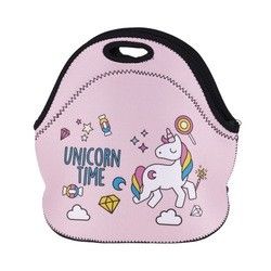 Bolso de encargo del almuerzo escolar del neopreno para mantener la comida caliente