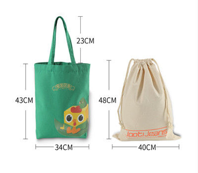 Lona Tote Bags Cotton And Hemp Tote Shopper Bag de la moda del OEM