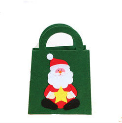 Color grande de Tote Santa Gift Buffalo Handbag Customize de la Navidad de los regalos
