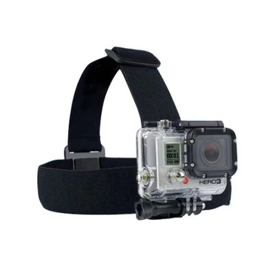 Accesorios ajustables de la cámara de la acción del arnés   Soporte principal antirresbaladizo elástico de la correa para el héroe SJCAM AKASO Xiaoyi Yi 4k DJI de GoPro