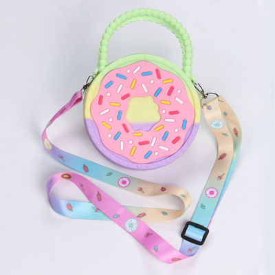 Descompresión Toy Bags Silicone Girl Boy Unicorn Pop Press Schoolbag de los niños