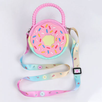 Descompresión Toy Bags Silicone Girl Boy Unicorn Pop Press Schoolbag de los niños