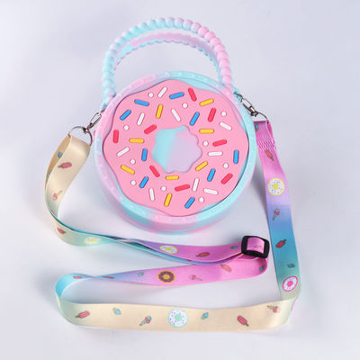 Descompresión Toy Bags Silicone Girl Boy Unicorn Pop Press Schoolbag de los niños