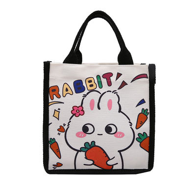 Bolso de compras de Winnie The Pooh Rubber Stamp Kiki Titi Cartoon Shoulder Canvas Ladies