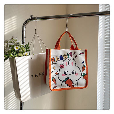 Bolso de compras de Winnie The Pooh Rubber Stamp Kiki Titi Cartoon Shoulder Canvas Ladies