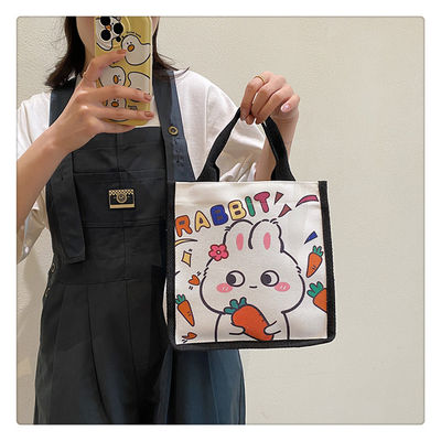 Bolso de compras de Winnie The Pooh Rubber Stamp Kiki Titi Cartoon Shoulder Canvas Ladies
