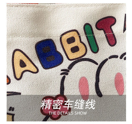 Bolso de compras de Winnie The Pooh Rubber Stamp Kiki Titi Cartoon Shoulder Canvas Ladies