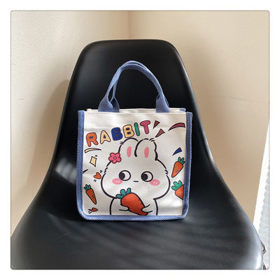 Bolso de compras de Winnie The Pooh Rubber Stamp Kiki Titi Cartoon Shoulder Canvas Ladies