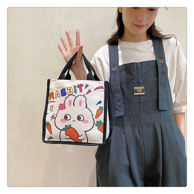 Bolso de compras de Winnie The Pooh Rubber Stamp Kiki Titi Cartoon Shoulder Canvas Ladies